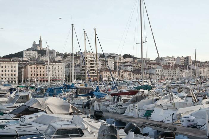 Image du vieux port de marseille